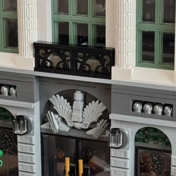 Klocki Zestaw Architecture Budynek Banku 2380 elementów