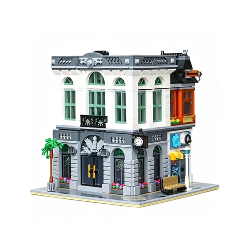 Klocki Zestaw Architecture Budynek Banku 2380 elementów