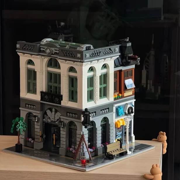 Klocki Zestaw Architecture Budynek Banku 2380 elementów