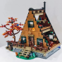 Zestaw Klocki Domek Leśny A-frame 2082 szt