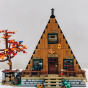 Zestaw Klocki Domek Leśny A-frame 2082 szt