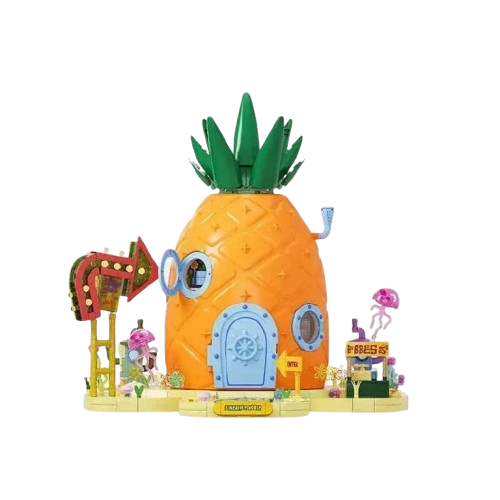 Zestaw Klocki Sponge Bob Dom Ananas 1999szt