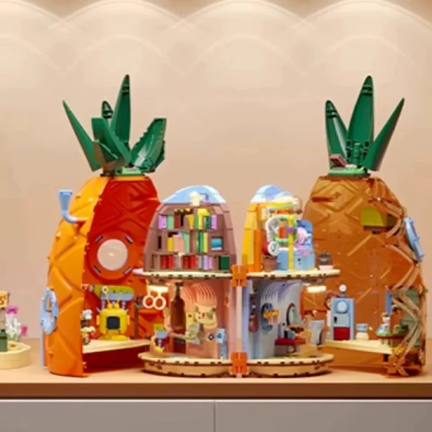 Zestaw Klocki Sponge Bob Dom Ananas 1999szt