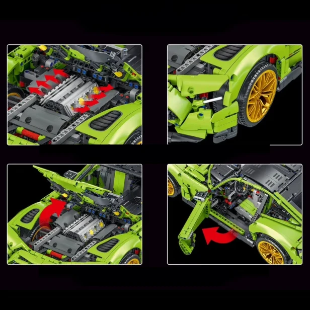 Zestaw Klocki Technic Mercedes Benz AMG GT 2898szt