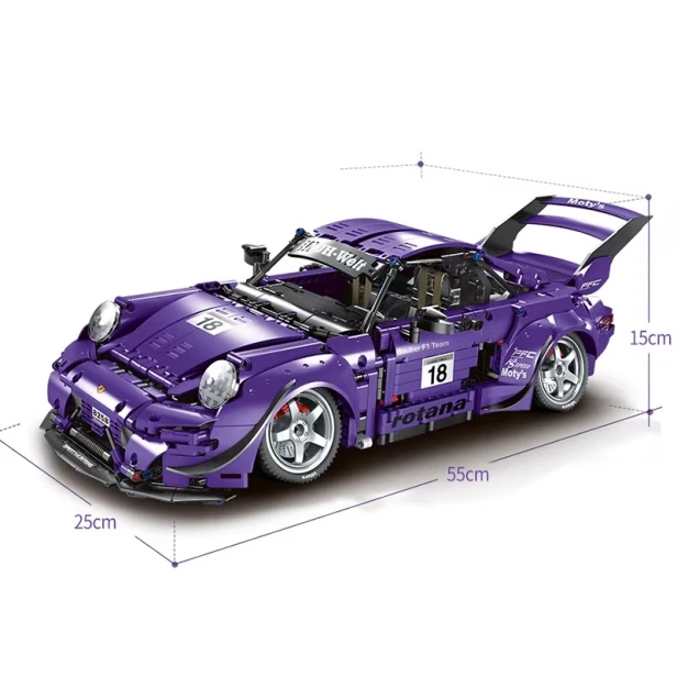 Zestaw Klocki Technic Porsche 911 1:10 55cm