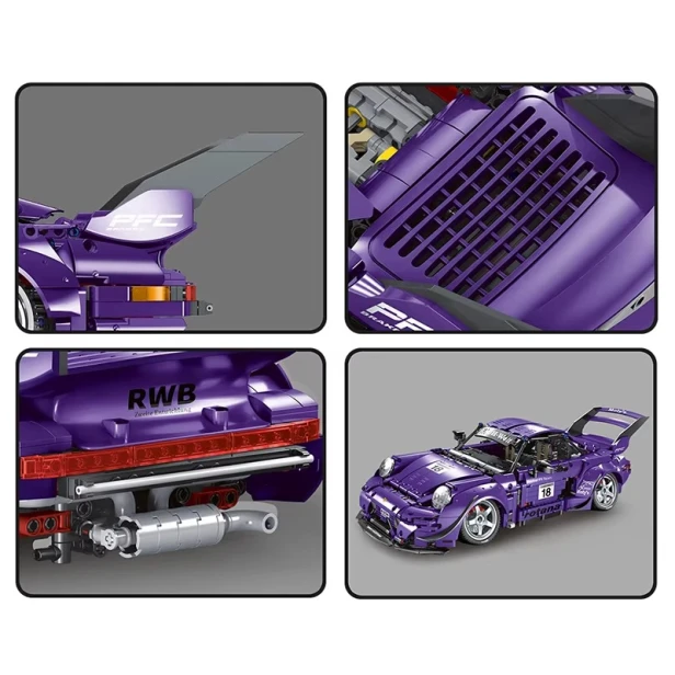Zestaw Klocki Technic Porsche 911 1:10 55cm