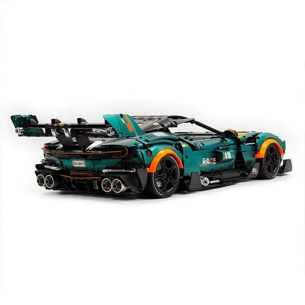 Zestaw Klocki Technic Aston Martin Vulcan Vulcan RC 1:8 3794 Elementy