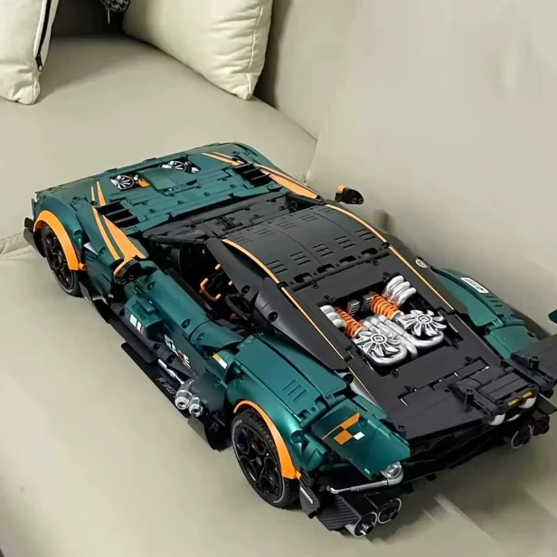 Zestaw Klocki Technic Aston Martin Vulcan Vulcan RC 1:8 3794 Elementy