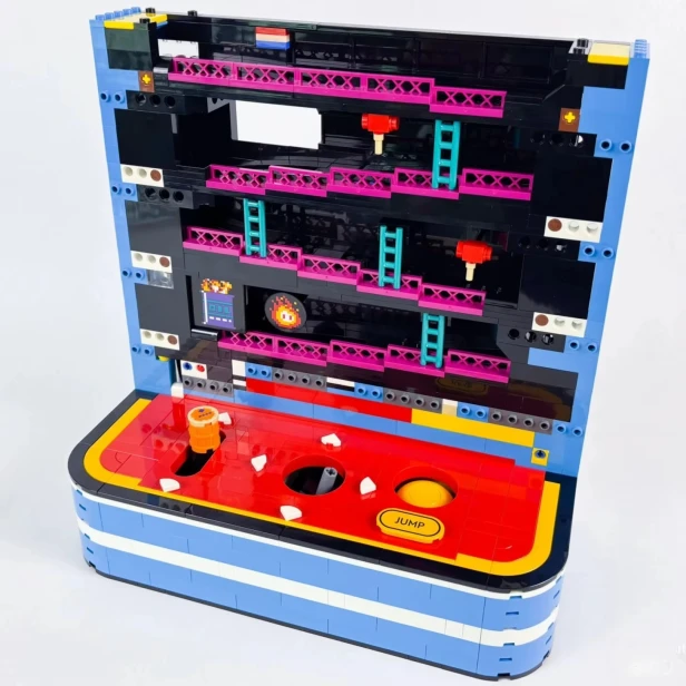 Klocki Automat Arcade Donkey Kong Retro 1371 Elementów