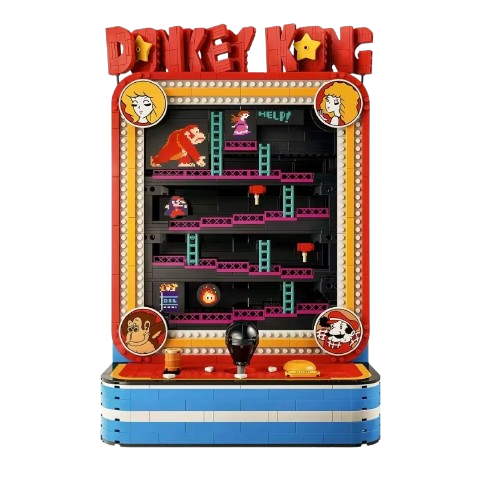 Klocki Automat Arcade Donkey Kong Retro 1371 Elementów