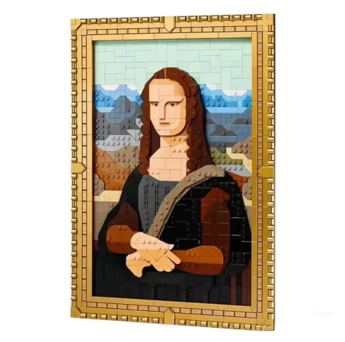 Klocki Zestaw Art Obraz Mona Lisa 1503szt