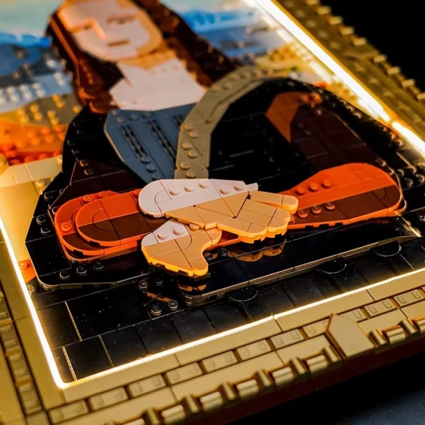 Klocki Zestaw Art Obraz Mona Lisa 1503szt