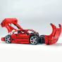 Klocki Zestaw Samochód Ferrari F40 4026 Elementów Skala 1:8
