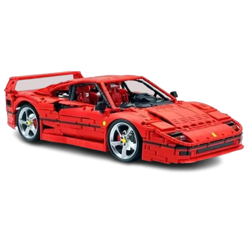 Klocki Zestaw Samochód Ferrari F40 4026 Elementów Skala 1:8