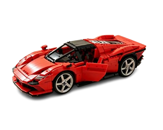 Klocki Zestaw Samochód Ferrari Daytona SP3 3778 Elementów